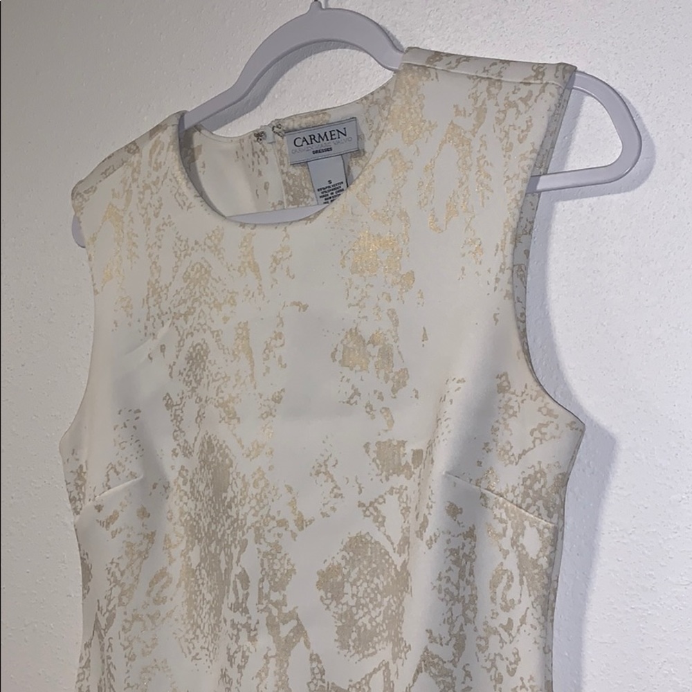 Snake skin dress